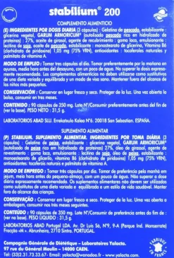 Abad Stabilium Perlas 90 Cápsulas