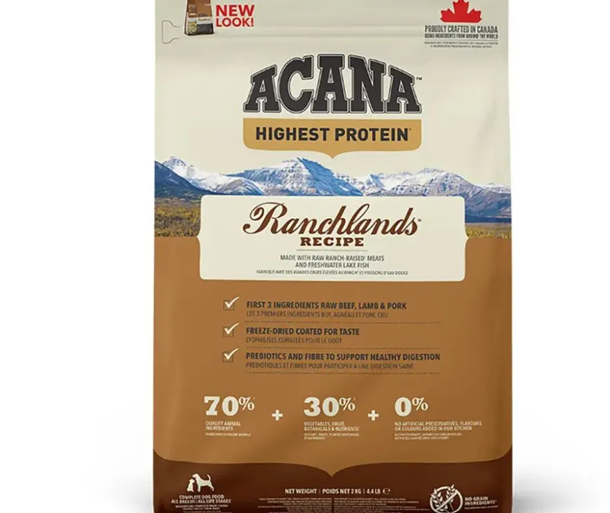 Acana Ranchlands Alimento Seco para Perros 2kg