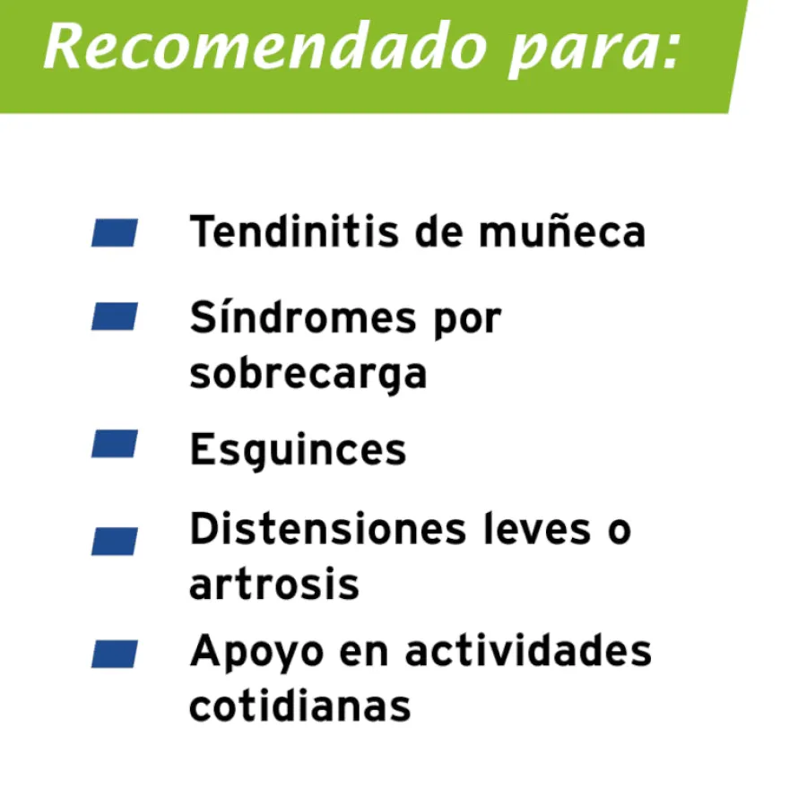 Actimove Muñequera Elástica Ajustable Talla Universal 1 unidad