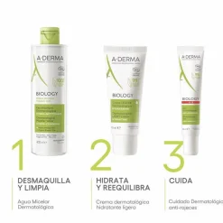 A-DERMA Biology Crema Ligera Dermatológica Hidratante BIO 40ml