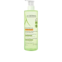 A-Derma Exomega Control Gel Emoliente 2 en 1 Piel Atópica 500 ml