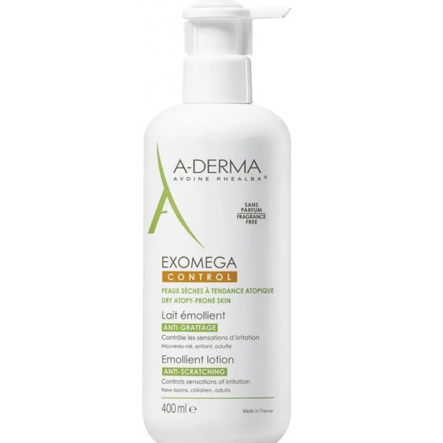 A-DERMA Exomega Control Leche Emoliente 400ml