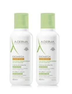 A-Derma Exomega Dúo Crema Emoliente Piel Atópica 2 x 400 ml