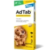 AdTab Antiparasitario 3 comprimidos masticables para perros 450mg 11-22kg
