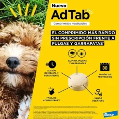 AdTab 112 Mg Comprimidos Masticable Perro (><noscript><img width=
