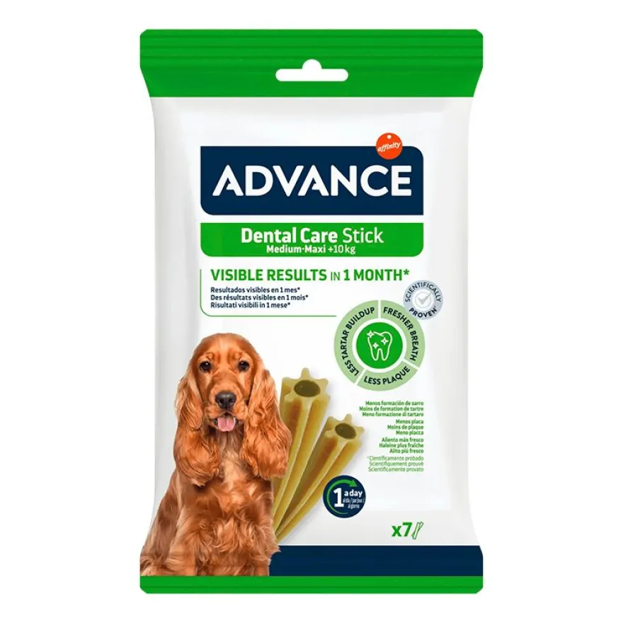 Advance Dental Care Stick Medium/Maxi para Perros 180 g