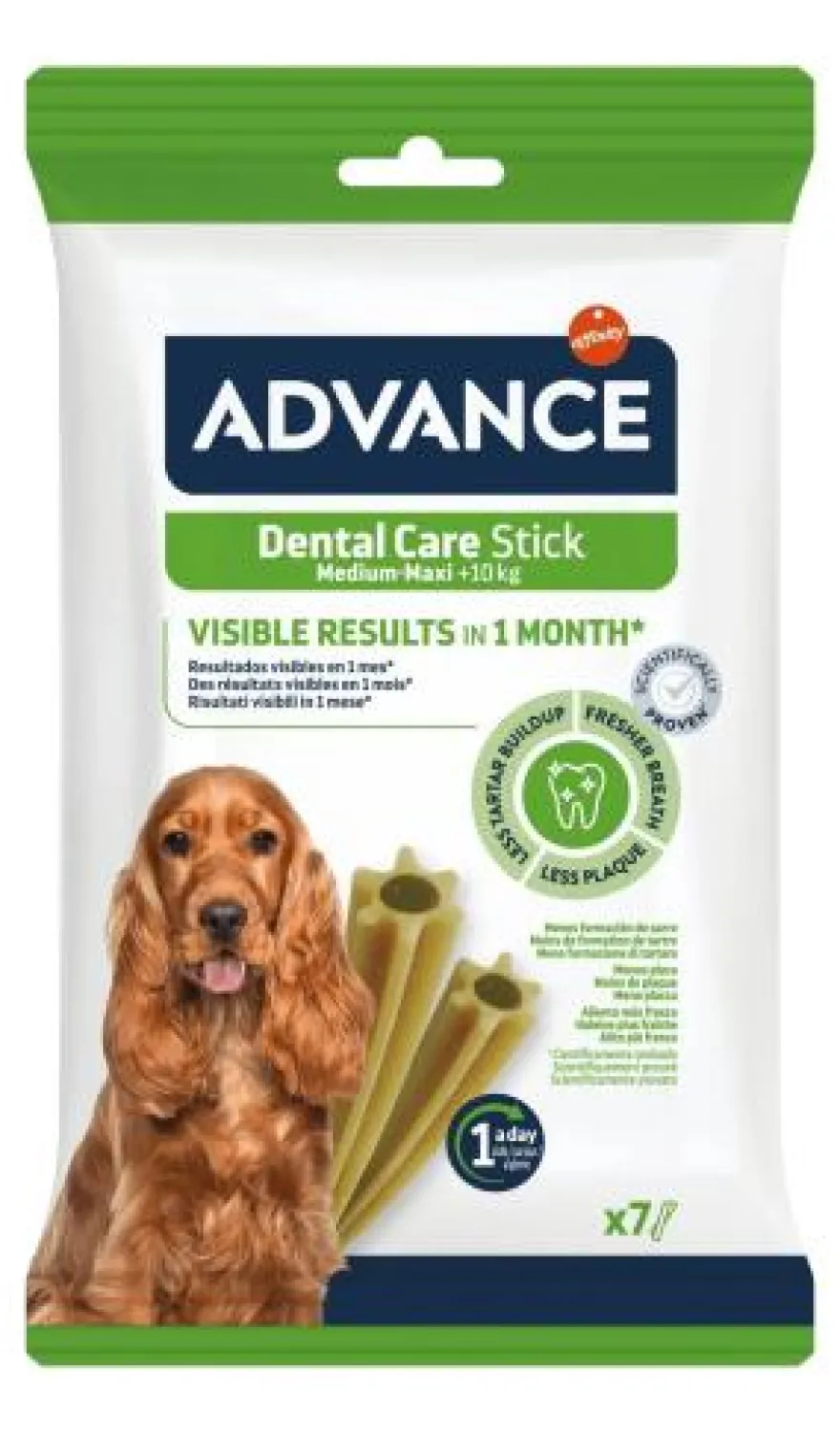 Advance Dental Care Stick Medium/Maxi para Perros 180 g