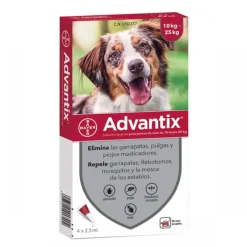 Advantix Pipetas Para Perros 10-25 kg 4uds