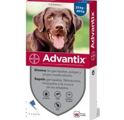 Advantix Pipetas Para Perros + 25 kg 4uds