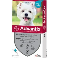 Advantix Pipetas Para Perros 4- 10 kg 4uds