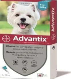 Advantix Pipetas Para Perros 4- 10 kg 4uds