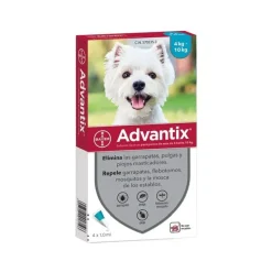 Advantix Pipetas Para Perros 4- 10 kg 4uds