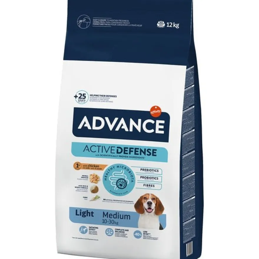 Affinity Advance Canine Adult Light Medium Pollo 12Kg
