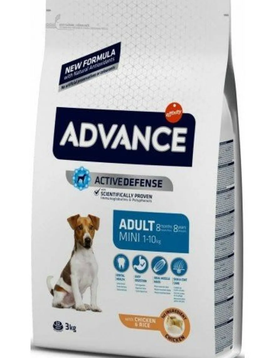 Affinity Advance Canine Adult Mini Pollo Arroz 3Kg