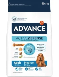 Affinity Advance Canine Adult Medium Pollo Arroz Pienso 3000g