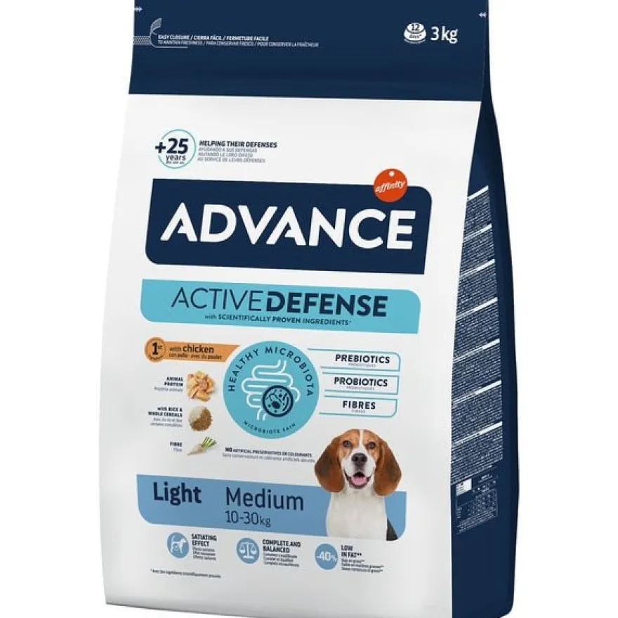 Affinity Advance Canine Adult Light Medium Pollo Seco 3Kg