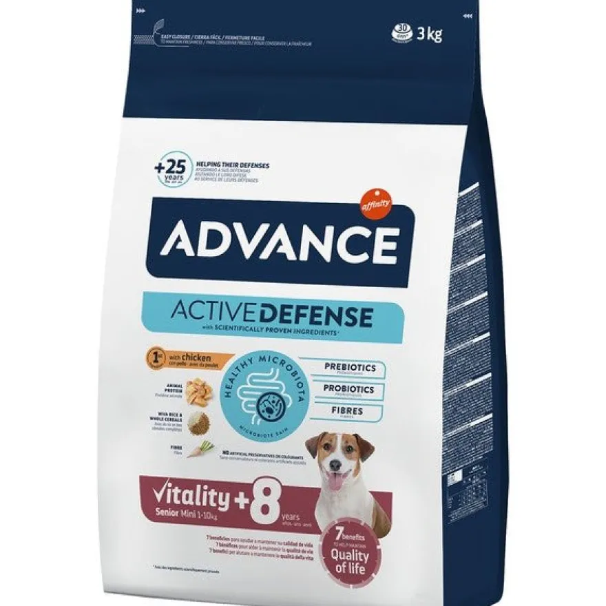 Affinity Advance Canine Senior Mini Pollo Arroz 3Kg