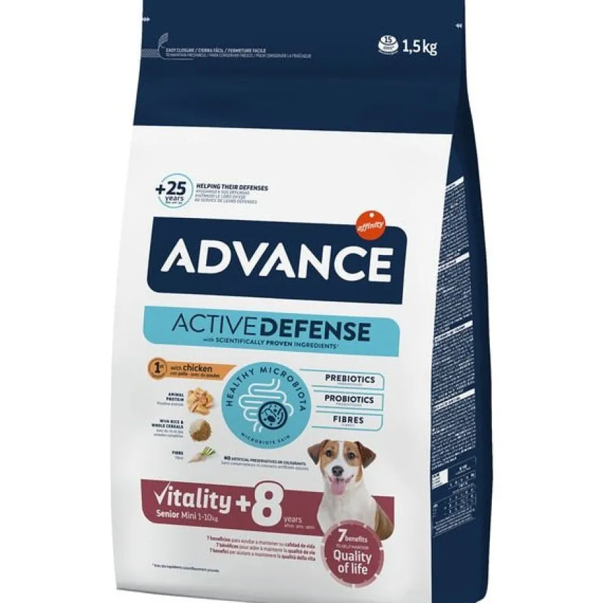 Affinity Advance Canine Senior Mini Pollo Arroz Seco 1,5kg