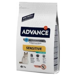 Affinity Advance Feline Adult Sterilized Sensitive Pienso Seco 3Kg