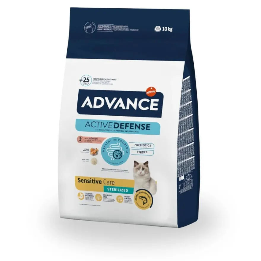 Affinity Advance Feline Adult Sterilized Seco Salmón 10kg