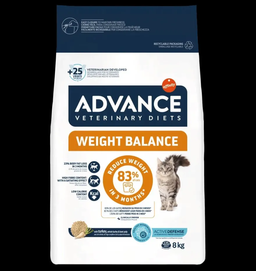 Affinity Advance Veterinary Diet Cat Weight Balance Alimento Seco 1.5kg