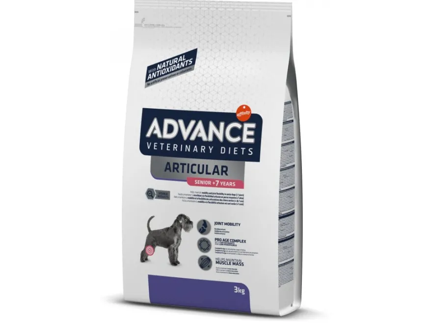 Affinity ADVANCE VETERINARY DIETS Senior +7 Articular Seca 3kg