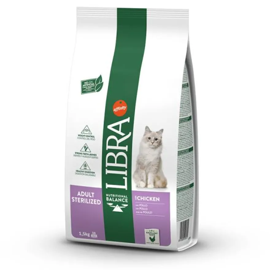Affinity Libra Adult Sterilized Alimento Seco 1,5kg