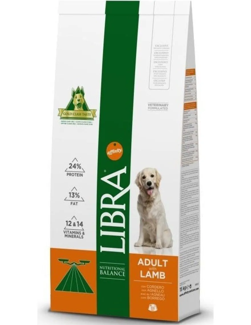 Affinity Libra Canine Adult Cordero Pienso Seco 14kg