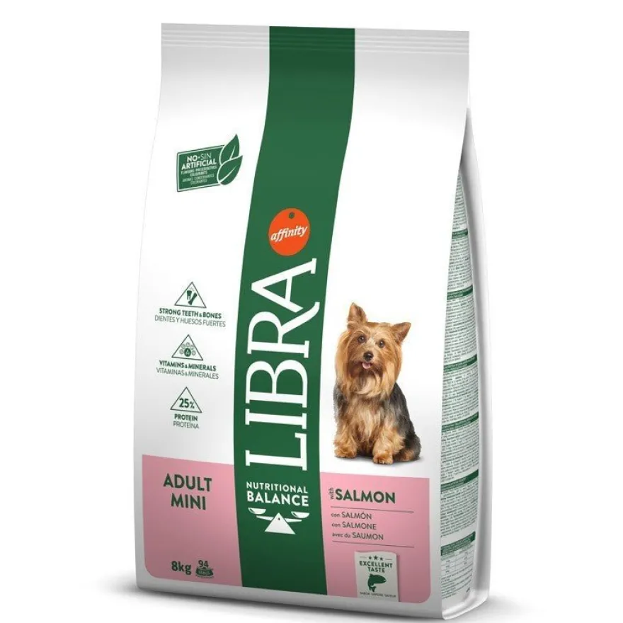 Affinity Libra Canine Adult Mini Salmón Pienso Seco 8Kg