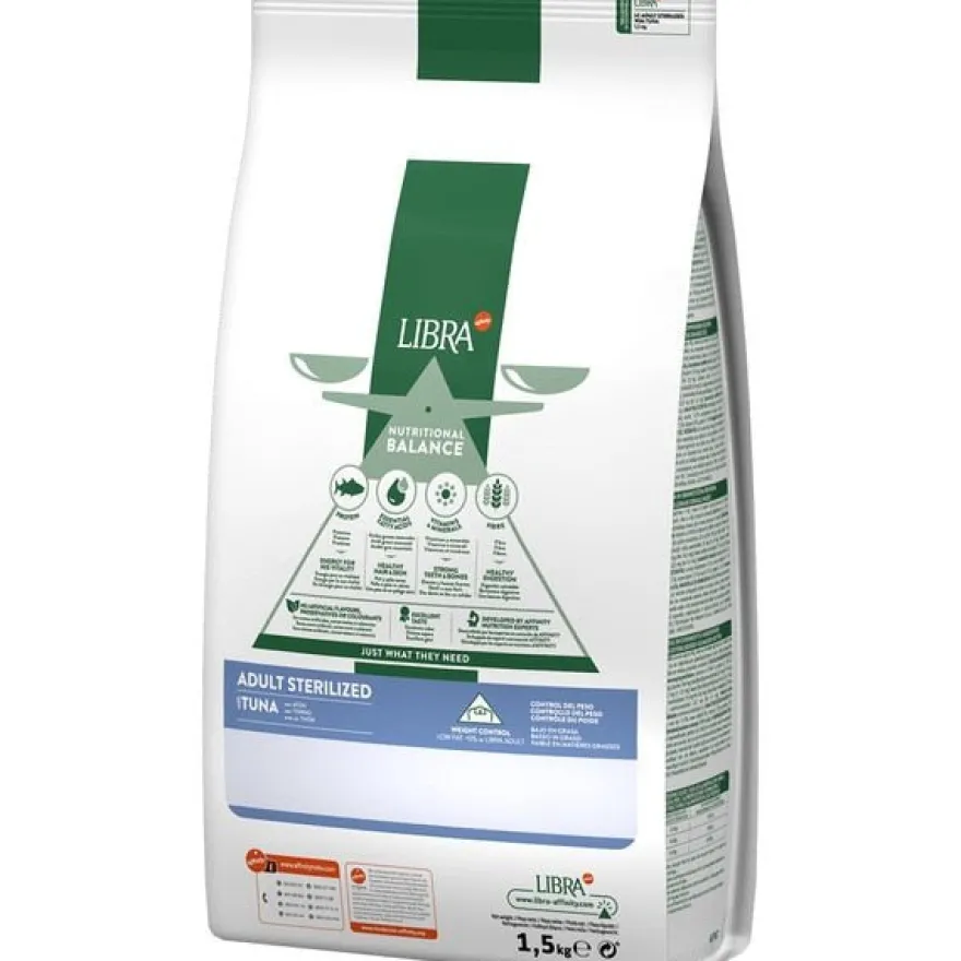Affinity Libra Feline Adult Sterilized Atún Pienso 1,5Kg