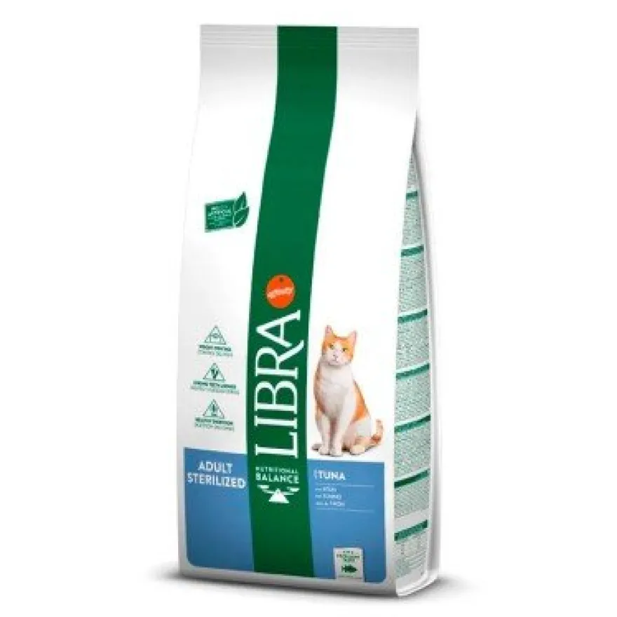 Affinity Libra Feline Sterilised Atún Alimento Seco 12Kg