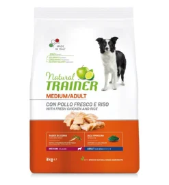 Affinity Natural Trainer Canine Adult Medium Pollo Comida Seca 3Kg