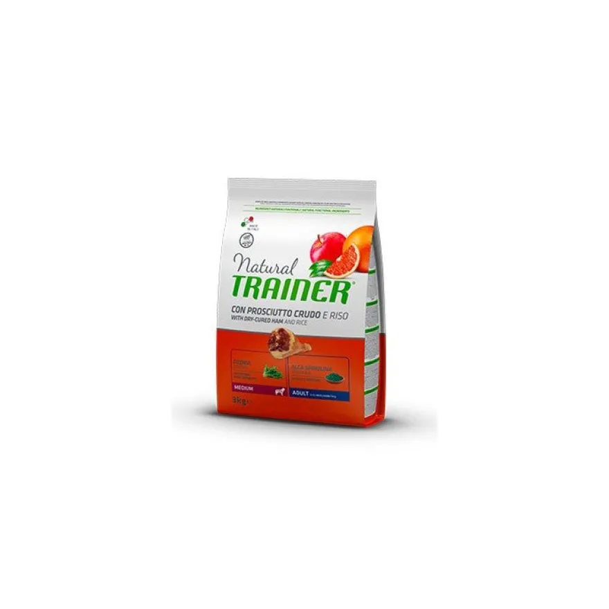 Affinity Natural Trainer Canine Adult Medium Pollo Seco 12Kg