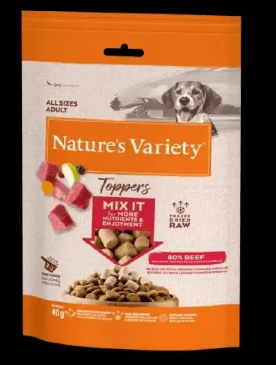 Affinity Nature’s Variety Toppers Ternera Snack 7X400g