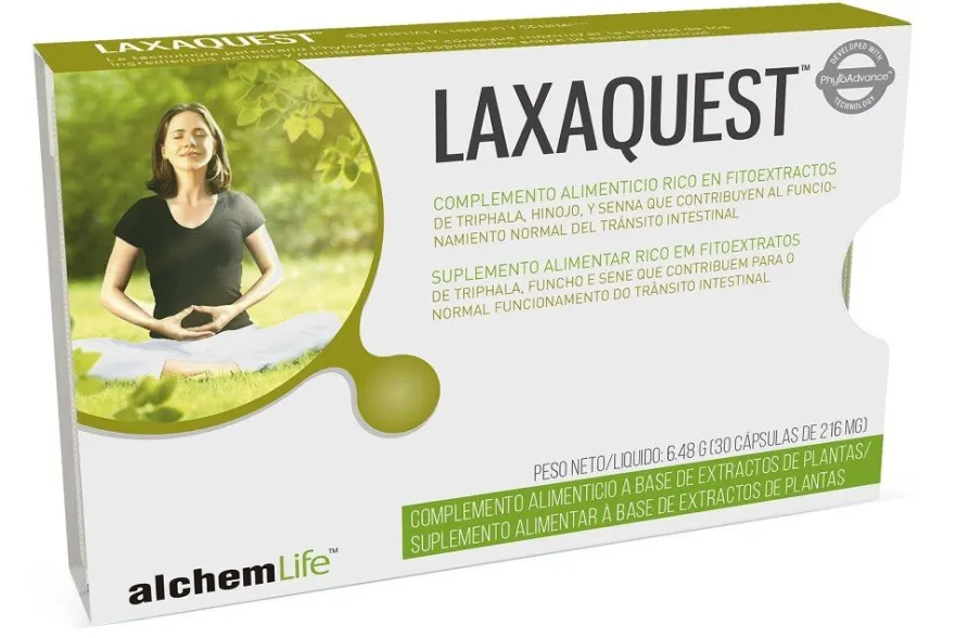 ALCHEMLIFE Laxaquest 30 cápsulas
