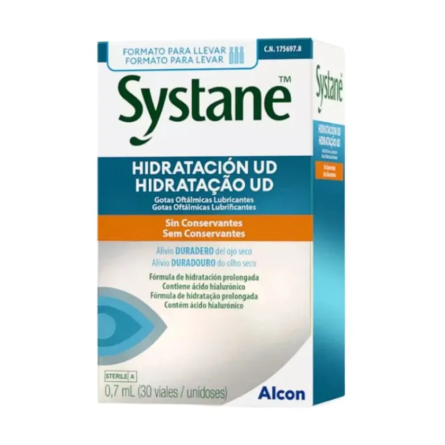 Alcon Systane Hidratación Gotas Oftálmicas 30 ud