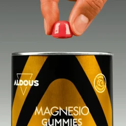 Aldous Bio Citrato de Magnesio + Vitamina C 120 Gominolas