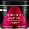 Aldous Bio Levadura de Arroz Rojo con Coenzima Q10 400 Comprimidos
