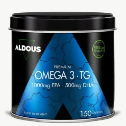 Aldous Bio Omega 3 Premium 1000 mg EPA y 500 mg DHA 150 Cápsulas