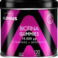 Aldous Biotina 10.000 mcg 120 Gummies