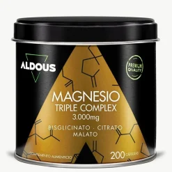 Aldous Bio Triple Magnesio Complex 3000 mg 200 Cápsulas