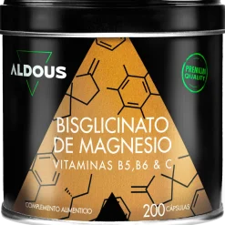 Aldous Bisglicinato de Magnesio 200 Cápsulas