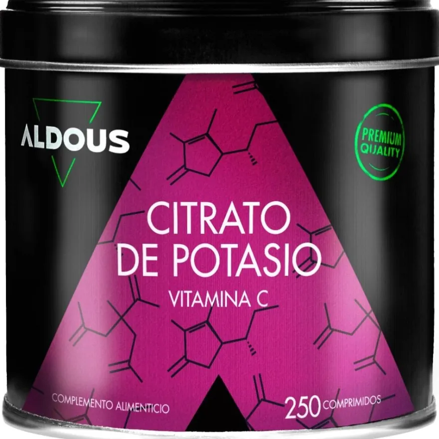 Aldous Citrato de Potasio 3705 mg 250 Comprimidos
