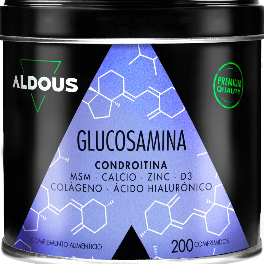 Aldous Glucosamina con Condroitina 200 Comprimidos
