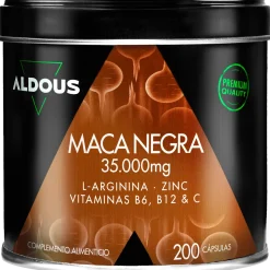 Aldous Maca Negra 35000 mg 200 Cápsulas