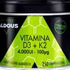 Aldous Vitamina D3 + K2 250 comprimidos