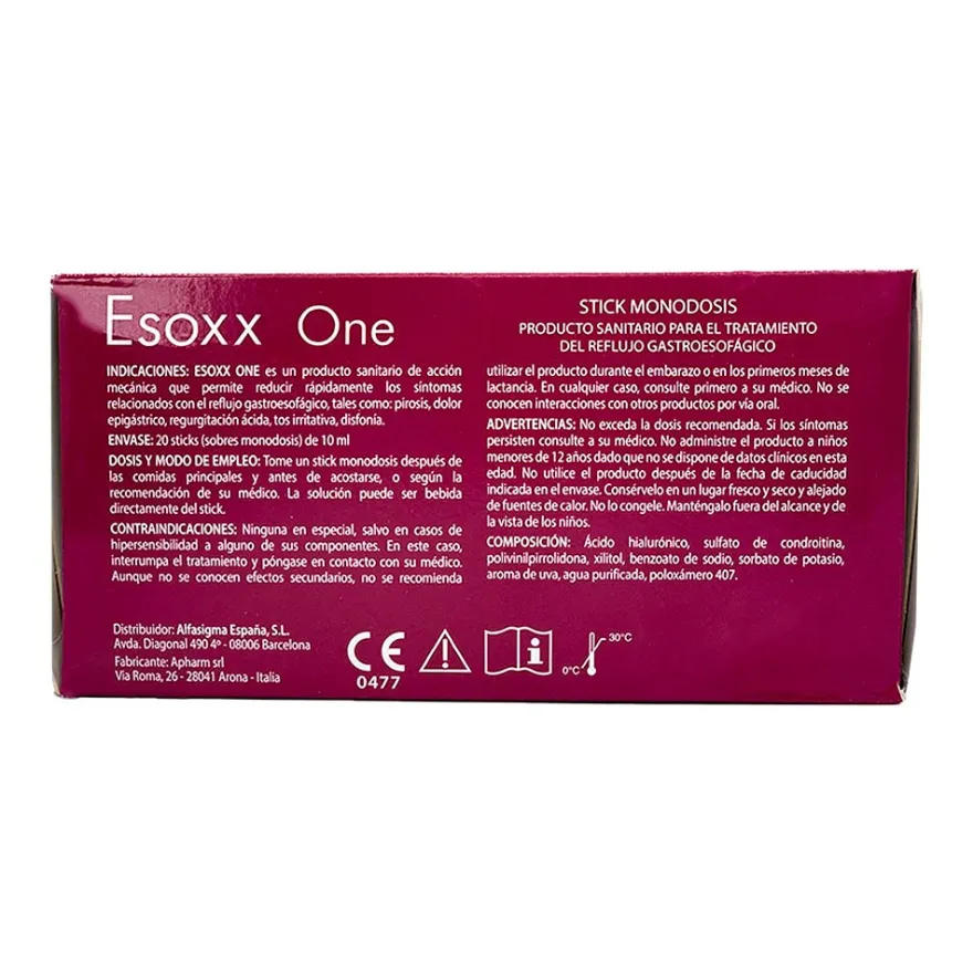 Alfasigma Esoxx One Sticks 20x10 ml