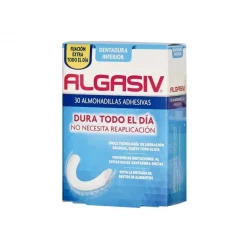 ALGASIV Almohadilla Inferior para Dentadura Postiza 30 unidades