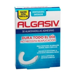 ALGASIV Almohadilla Inferior para Dentadura Postiza 30 unidades