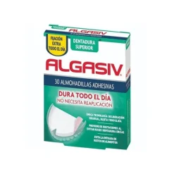 ALGASIV Almohadilla Superior para Dentadura Postiza 30 unidades